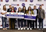 El grupo burelense que se clasific� tercero en el concurso nacional Young Business Talents.