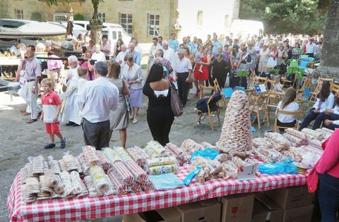 La Virxe da Escravitude sali� en procesi�n como cada 8 de septiembre, en el d�a de su festividad. 