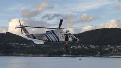 El Pesca 2, de Gardacostas y con base en Celeiro, en un rescate, en foto de archivo