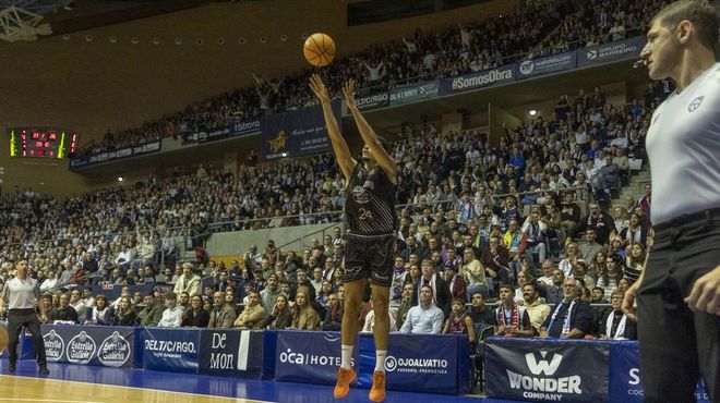 Diogo Brito, jugador del Obradoiro.
