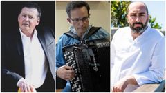 De izquierda a derecha: Eulogio Albalat, Fernando Fraga y Juan Eiras