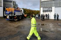 El Plan de Vialidad Invernal se present� en el puesto avanzado de Lal�n en noviembre. 