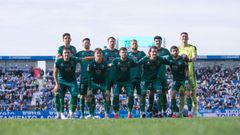 Once del Racing en Butarque