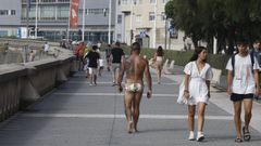 Jornada de sol y calor en los arenales urbanos de A Coru�a