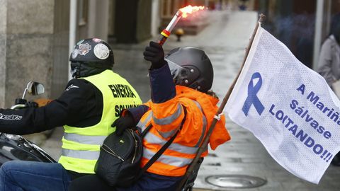 La andaina partió de Ferreira y acabó en San Cibrao