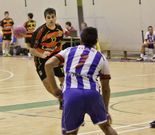 Rub�n, en el �ltimo partido entre el Lalinense y el OAR.