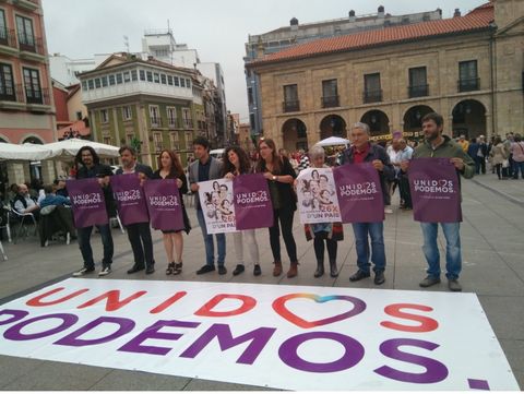 Cartel Unidos Podemos