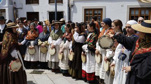 As pandeireteiras e cantareiras foron tamn protagonistas
