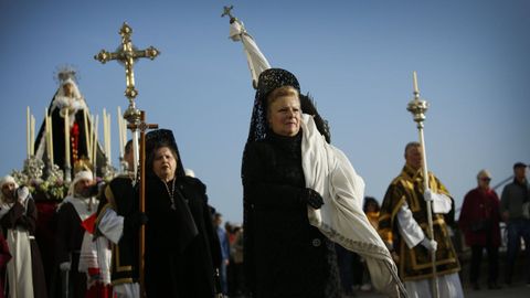 La Semana Santa de A Corua en una imagen de archivo. 