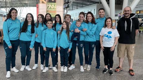 Equipo del Marbel que competirá en el Mediterranean Open de jiu jitsu en Roma.