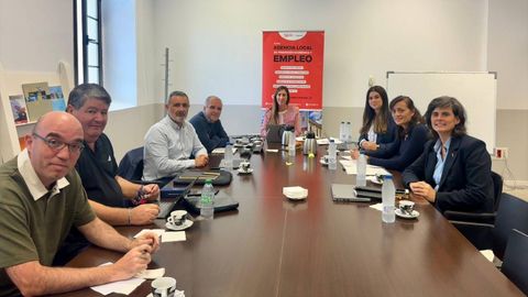 Reunin del jurado de los II Premios Gijn Empleo