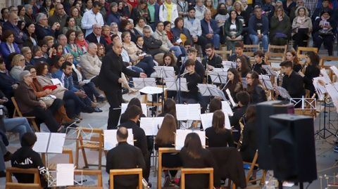 Foto de archivo de un concierto ofrecido por alumnado del Felipe Paz Carbajal