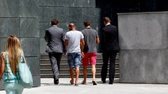 Manuel Pablo y Aranzub�a, esta ma�ana con representantes de la AFE