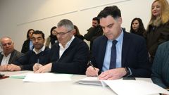 El PP y Xuntos por Ribadumia firman un acuerdo de integraci�n en el gobierno local