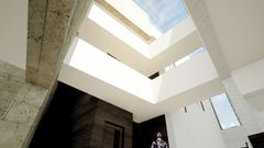 El patio interior del futuro Centro Cultural Santa Ana