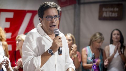 El candidato del PSOE a la Presidencia de la Comunidad de Madrid, &Oacute;scar L&oacute;pez.
