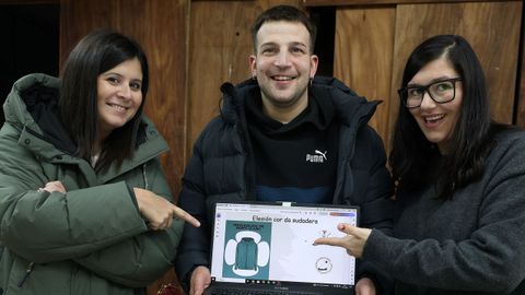 La sudadera de la Festa da Dorna ser� de color  verdeasulado me siento sejuro .