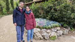 Jorge Porro junto a su mujer, poco antes de recibir los sacramentos