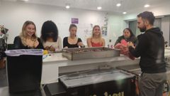 Preparativos para el Magosto de Canido
