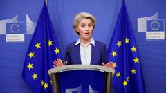 La presidenta de la Comisin Europea, Ursula von der Leyen