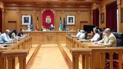 Reuni�n de la mesa de trabajo del eje  Solidaridad  del pacto social de AquaOurense.