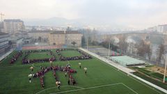 Imagen de archivo del campo de ftbol de Salesianos.