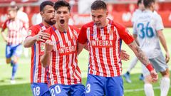 Celebraci�n gol de Djuka