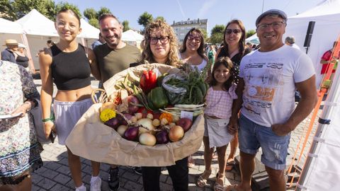 Imagen de participantes, el ao pasado, en la Feira da Horticultura, como se llamaba hasta entonces