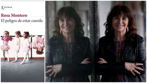La escritora Rosa Montero, en su reciente visita a A Coru�a por �El peligro de estar cuerda�. 
