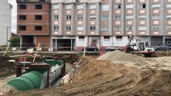 La gasolinera que Plenoil construye en Monforte est� en la calle Manuel Mar�a