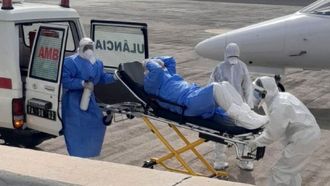 Uno de los pacientes con hantavirus evacuado del crucero�MV Hondius