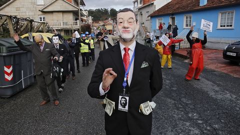 Desfile de Entroido en Poio (Pontevedra)