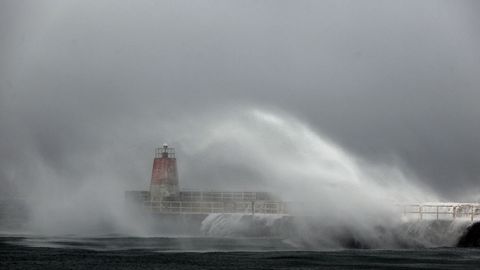 Temporal en Corrubedo