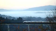 Amanecer en Santiago este D�a de Reyes