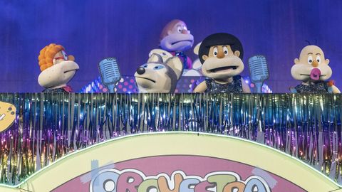 Os Bolechas en A muller orquestra.