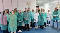 Visita a Queixer�a Barral de los asistentes al curso sobre �Innovaci�n en m�rketing, branding y packaging en las empresas agroalimentarias�, celebrado en la Efa Pi�eiral y organizado por la Fundaci�n Juana de Vega.