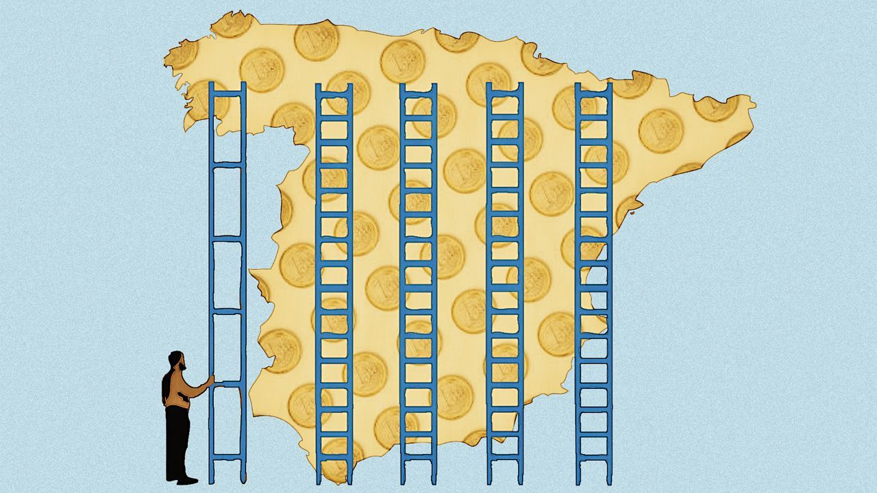 Galicia muestra una distribución de la riqueza desequilibrada