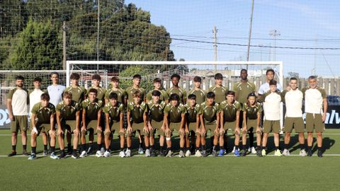Plantilla del Celta Juvenil B para la temporada 2026/2027.