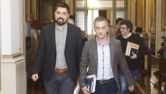 Xiao Varela y Xulio Ferreiro,en una imagen de noviembre del 2018