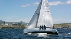 Regata de vela Ramiro Carregal de Ribeira a Portos�n