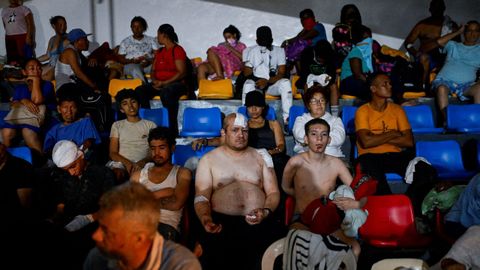 Im�genes tras el doble terremoto de magnitudes 7,2 y 7,5 producidos en Venezuela