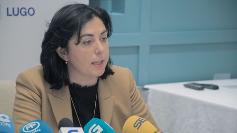 La candidata a la alcaldía lucense, Elena Candia