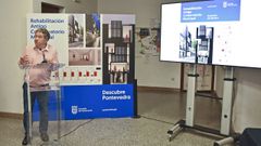 El alcalde, Miguel Anxo Fern�ndez Lores, present� este mi�rcoles el proyecto de rehabilitaci�n del antiguo conservatorio de Pontevedra