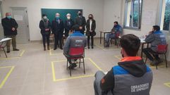 Los alumnos recibieron durante el acto los diplomas acreditativos