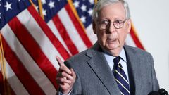 Mitch McConnell, l�der de los republicanos en el Senado