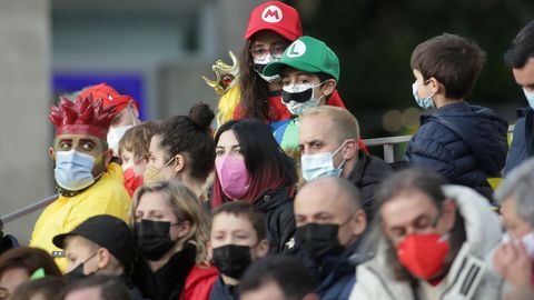 Animacin en el desfile infantil de disfraces