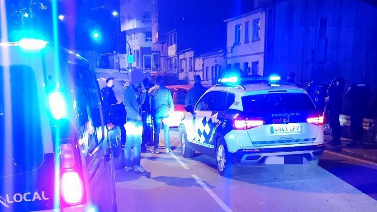 Un conductor drogado y sin carné se da a la fuga en A Coruña y sufre un ...