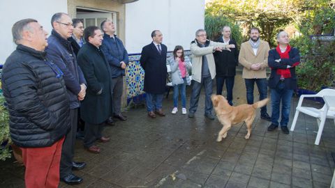 Visita previa � Casa de Eduardo Pondal