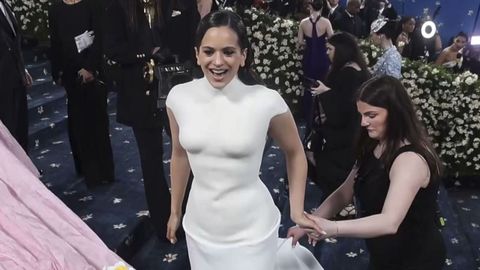 Rosala, en la gala MET el pasado mes de mayo