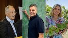 De izquierda a derecha,ngel Carracedo, Marcos Curty yAmparo Alonso-Betanzos